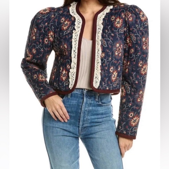 Sea New York Blue Robina Quilted Jacket - Picture 5 of 8